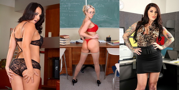 NaughtyAmerica - Carolyn Reese, Darling Danika, Holly West
